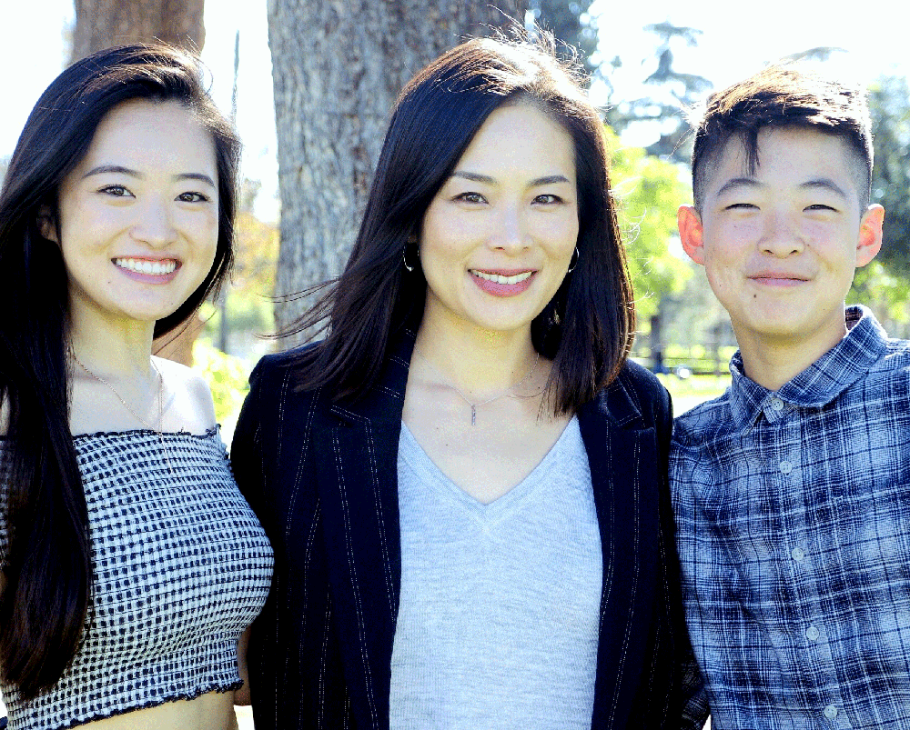 Kris Kim and hr beautiful children Jaclyn & Ryu. Kris Kim and hr beautiful children Jaclyn & Ryu.